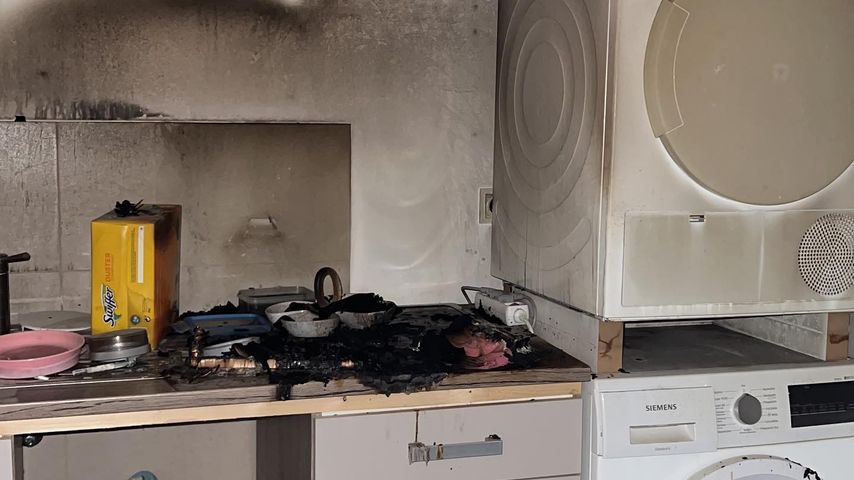 Anne Wünsches Wohnung nach dem Brand