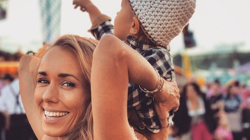 Oktoberfest mit Baby: Die Carpendales feiern mit Mini C!