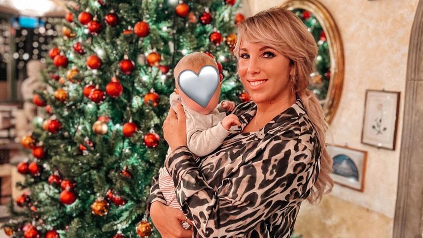 Annemarie Eilfeld teilt süßes Weihnachtsfoto mit ihrem Baby