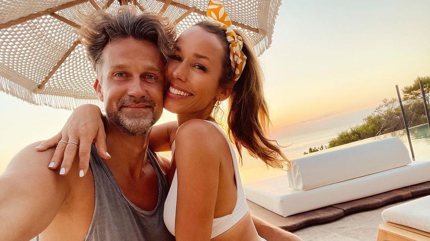 Annemarie und Wayne Carpendale im Ibiza Urlaub, 2022