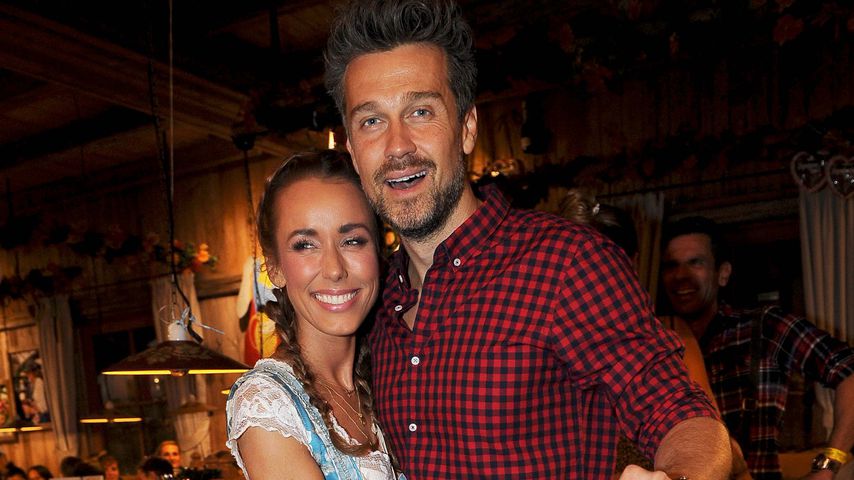 Annemarie und Wayne Carpendale auf dem Oktoberfest