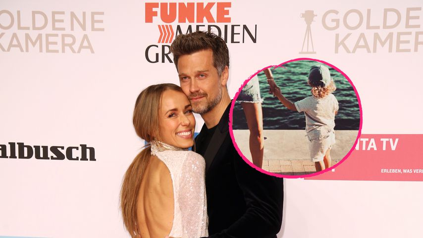 Annemarie und Waynes Sohn Mads (2) ist richtig groß geworden