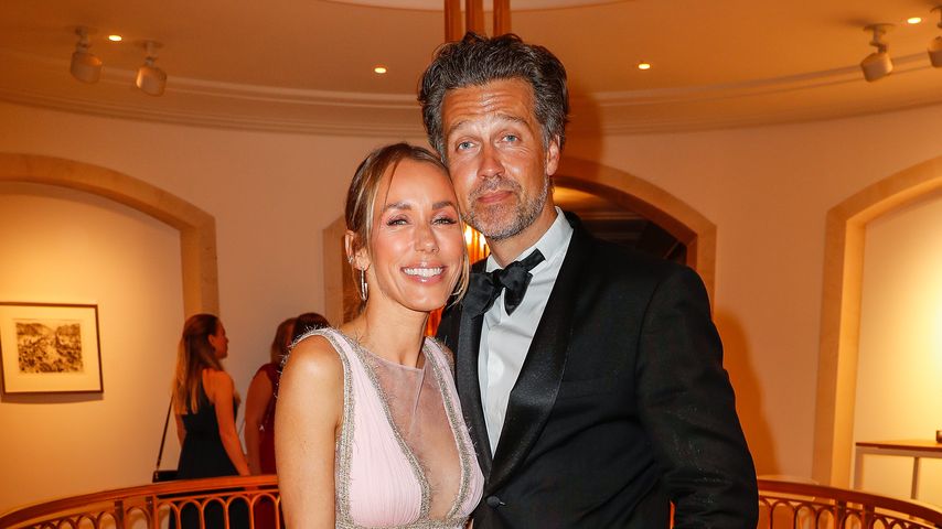 Annemarie und Wayne Carpendale beim Bundespresseball Dinner 2022