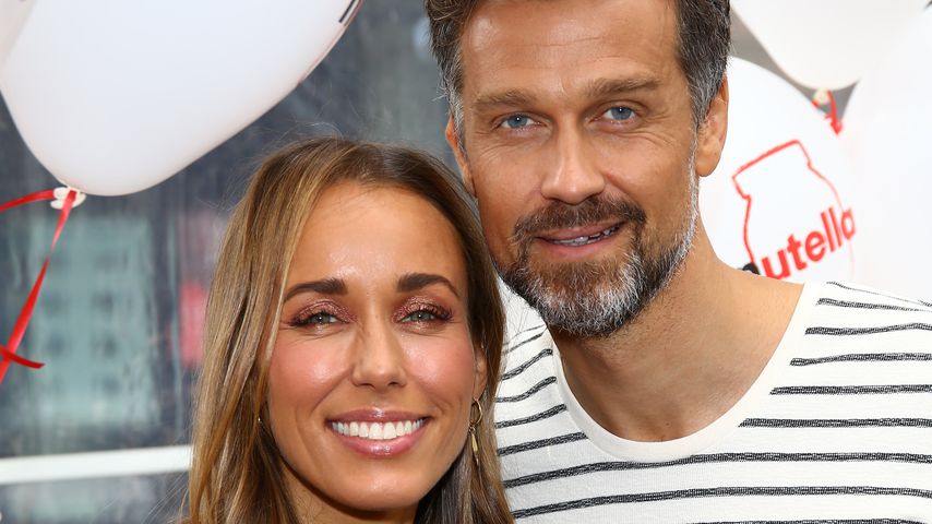 Annemarie und Wayne Carpendale bei der Eröffnung des Nutella-Pop-up-Cafés