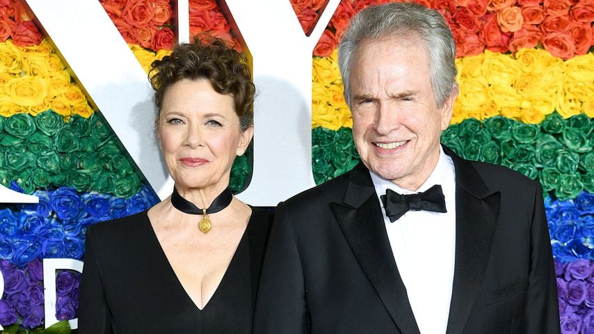 Annette Bening und Warren Beatty 2019 in New York
