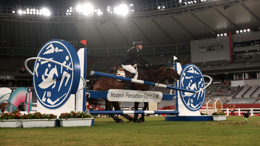 Fünfkämpferin Annika Schleu bei Olympia 2021