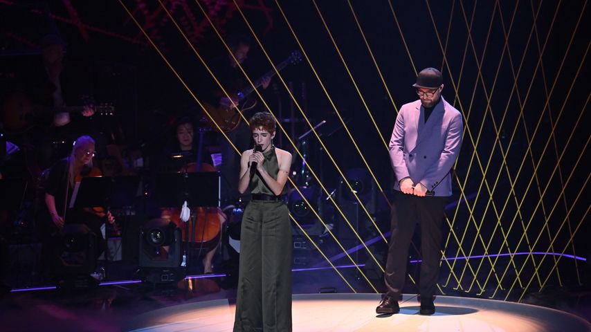 Anny Ogrezeanu und Mark Forster bei "The Voice of Germany" 2022