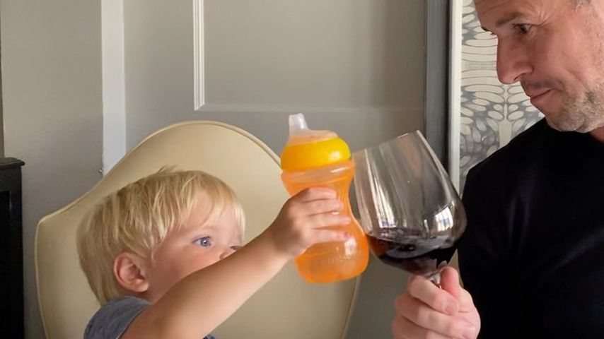 Ant Anstead mit seinem jüngsten Sohn Hudson
