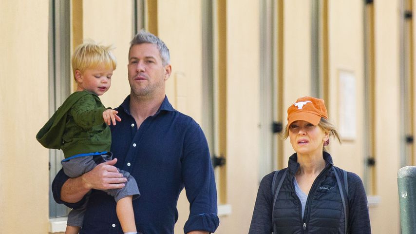 Ant Anstead mit Renée Zellweger und seinem Sohn Hudson
