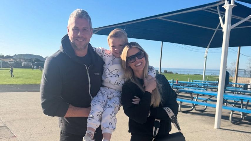 Ant Anstead, Christina Haack und Sohn Hudson, März 2025