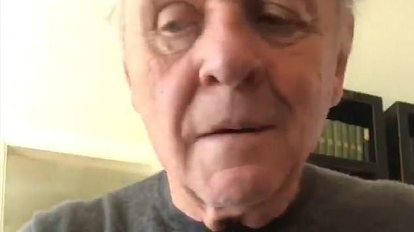 Schauspieler Anthony Hopkins, März 2020