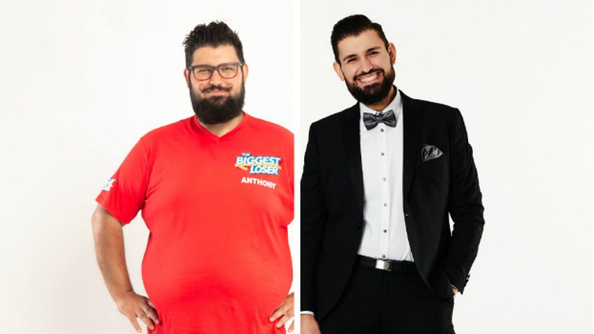 Collage: Anthony, Kandidat bei "The Biggest Loser" 2020