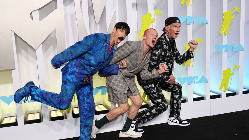 Anthony Kiedis, Flea und Chad Smith von den Red Hot Chili Peppers