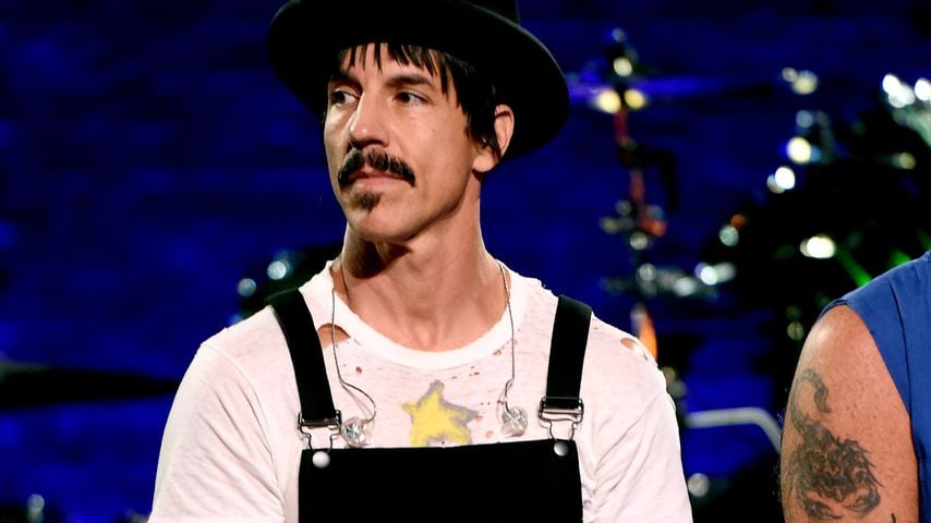 Anthony Kiedis bei der Red Hot Chili Peppers Album Release Party in Burbank, California