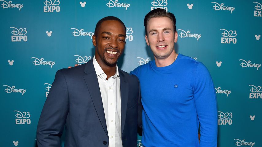 Anthony Mackie und Chris Evans, Schauspieler