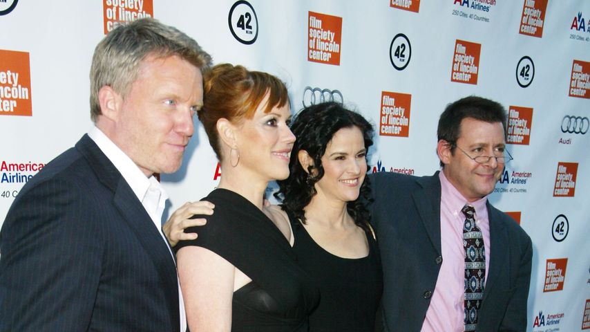 Anthony Michael Hall, Molly Ringwald, Ally Sheedy und Judd Nelson zu 25 Jahren "The Breakfast Club"