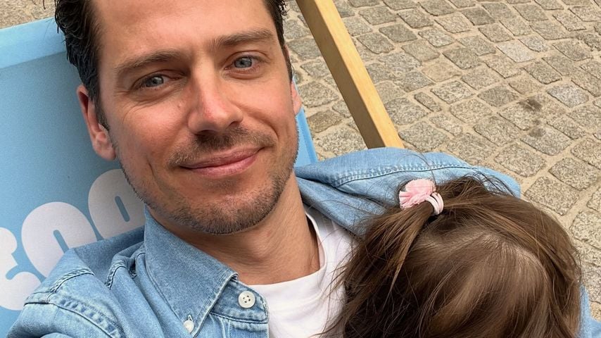 Anthony Paul mit seiner Tochter