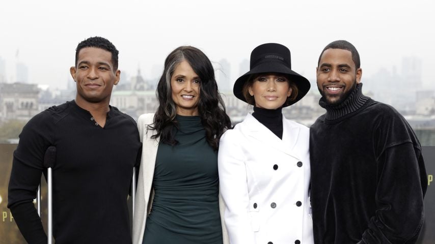 Anthony Robles, Judy Robles, Jennifer Lopez und Jharrel Jerome