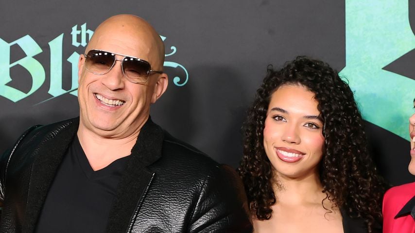Vin Diesel strahlt mit Tochter Hania auf dem roten Teppich