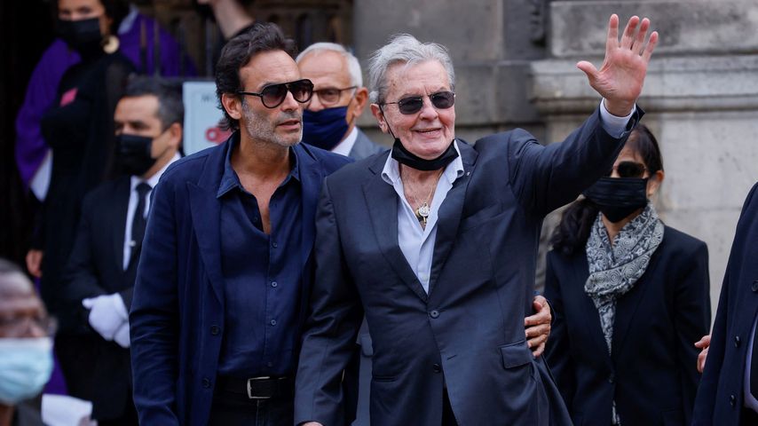 Anthony und Alain Delon im September 2021