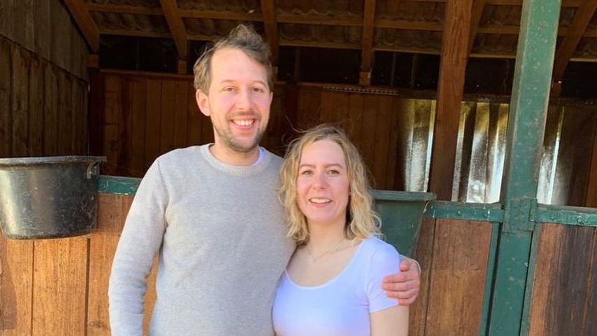 Antje Hielscher und Arne Traupe, "Bauer sucht Frau"-Paar