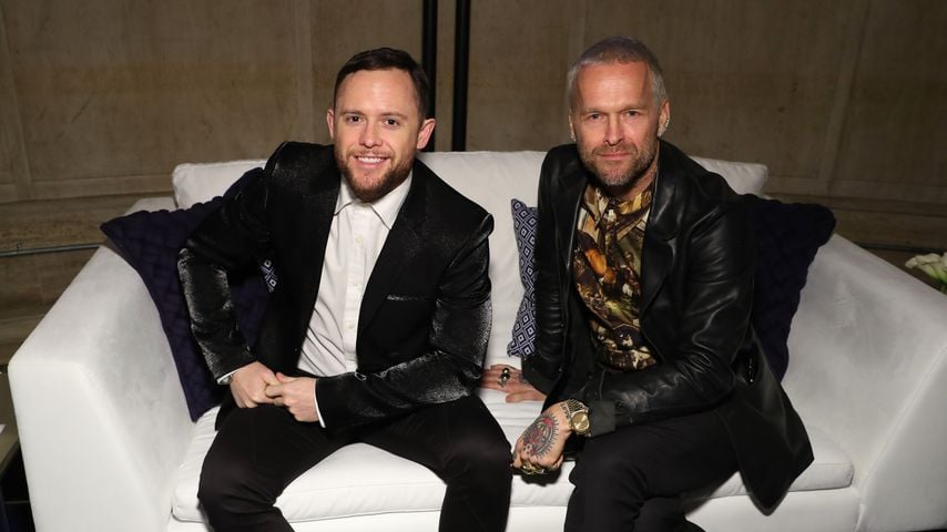 Anton Gutierrez und Bob Harper in New York