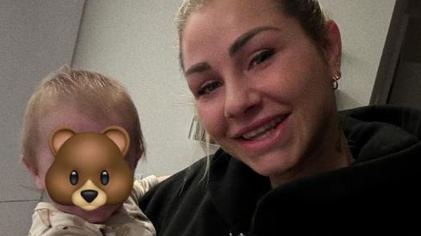 Antonia Elena mit ihrem Sohn Noah