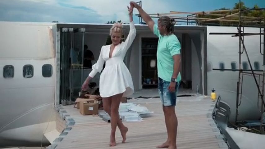 Antonia Hemmer und Paul Janke im April 2023