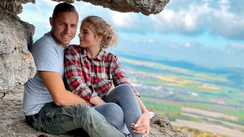 Netz-Pause: Bauer Patrick und Antonia genossen Zweisamkeit