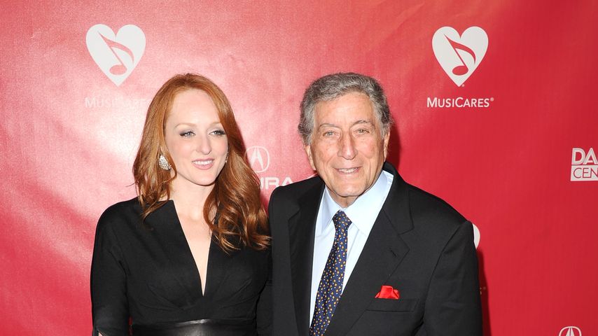 Antonia und Tony Bennett im Februar 2012 in Los Angeles
