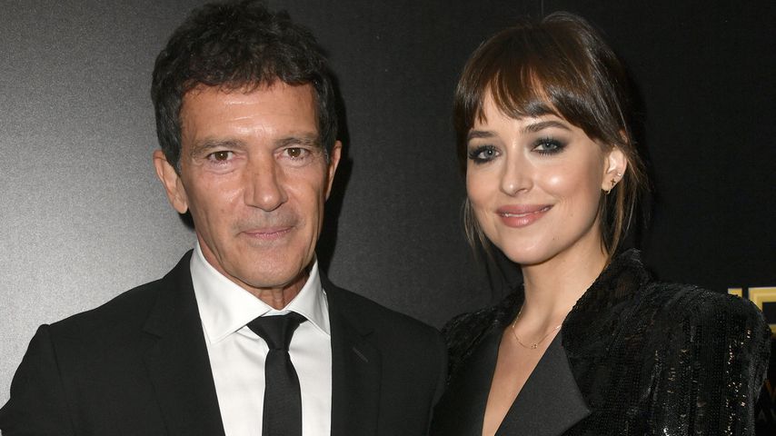 Antonio Banderas und Dakota Johnson