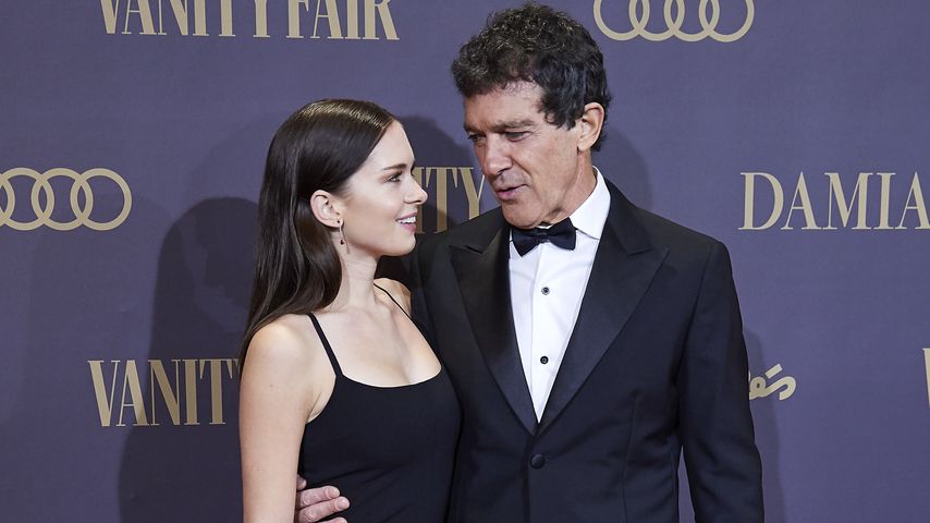 Antonio Banderas und seine Tochter Stella im Jahr 2019