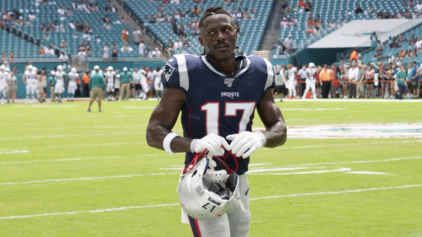 Football-Star Antonio Brown im September 2019