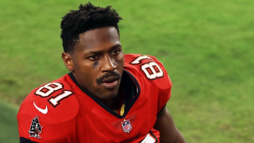 Antonio Brown bei einem Spiel der Tampa Bay Buccaneers, November 2020