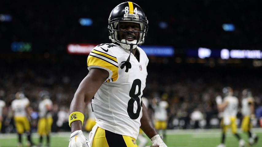 Antonio Brown bei einem Spiel für die Pittsburgh Steelers, Dezember 2018