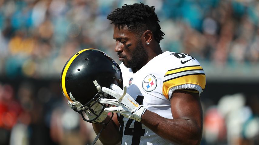 NFL-Star Antonio Brown im November 2018