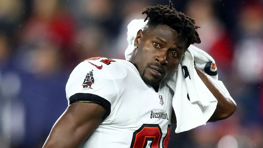 Antonio Brown bei einem Football-Spiel, Oktober 2021
