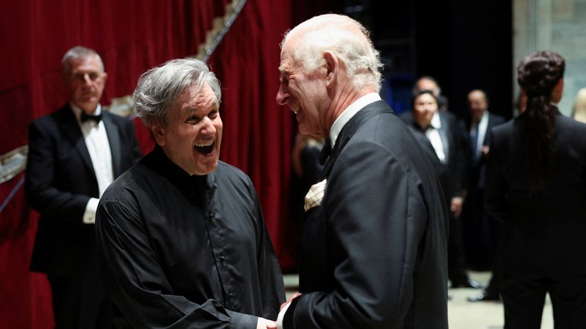 Antonio Pappano und König Charles III., Mai 2024