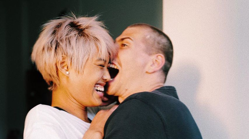 Anuthida Ploypetch und Richard Koll im Mai 2020 in Berlin