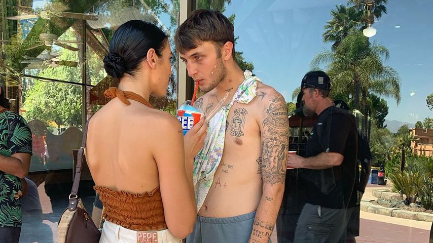 Dua Lipa und Anwar Hadid