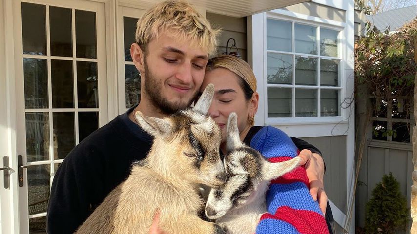 Anwar Hadid und Dua Lipa im Juni 2020
