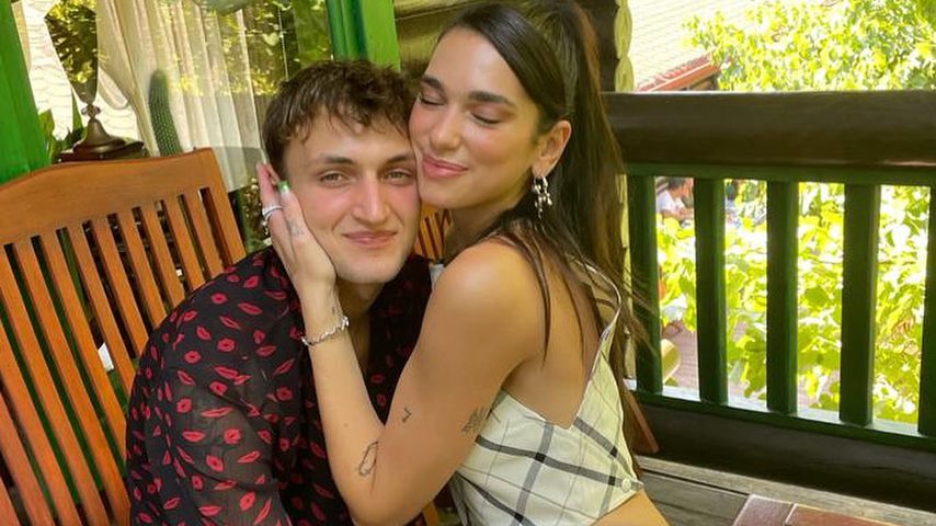 Anwar Hadid und Dua Lipa im Juli 2021