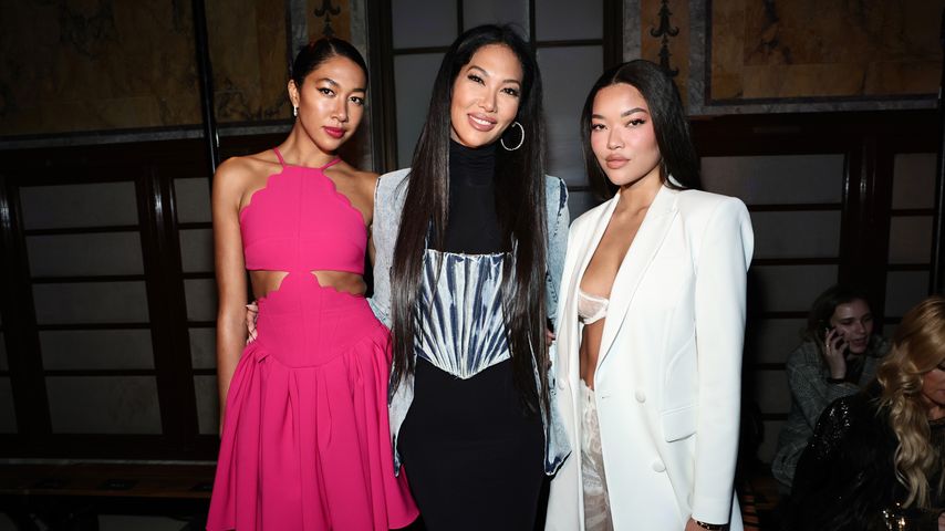 Aoki Lee, Kimora Lee und Ming Lee Simmons, Februar 2023