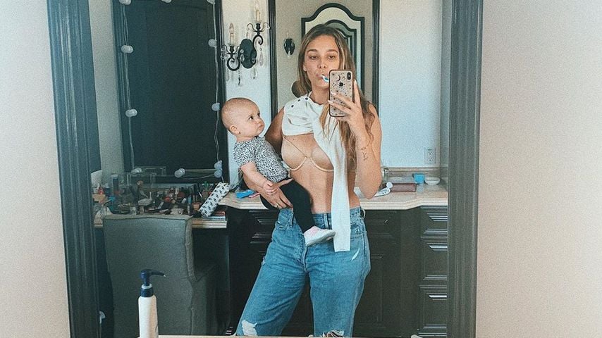 Ehrlicher Mama-Alltag: April Love Geary teilt lustiges Foto