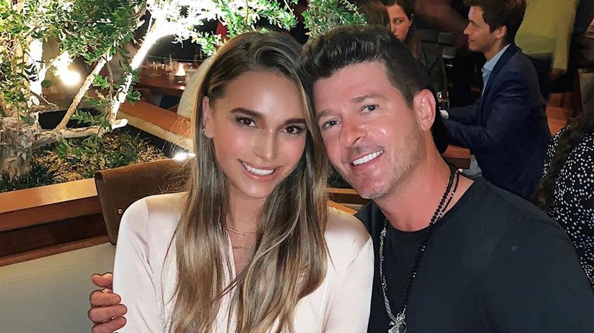 Schock-Moment: Robin Thicke & April Love hatten Autounfall!