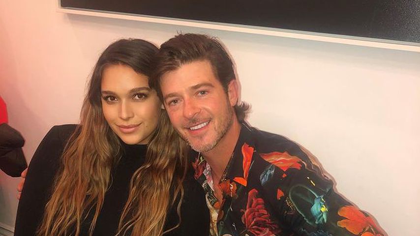 April Love Geary und Robin Thicke
