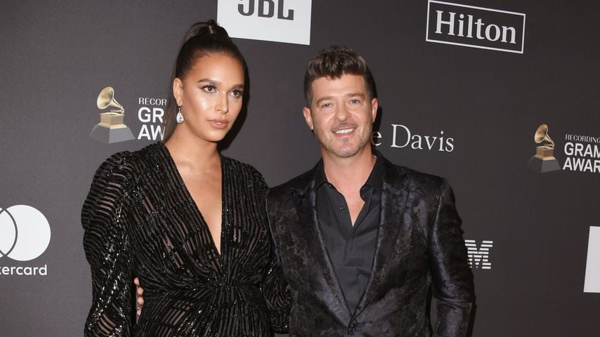 Robin Thicke & Freundin April: Heimliche Hochzeit im Urlaub?