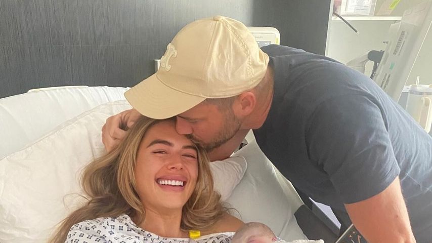 Arabella Chi bei der Geburt ihres Babys, Mai 2025