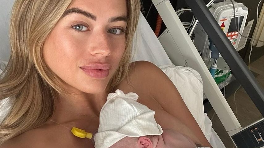 Arabella Chi und ihr Baby, Juni 2025