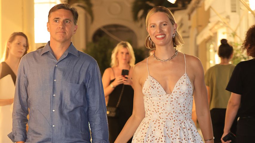 Archie Drury und Karolina Kurkova auf Capri